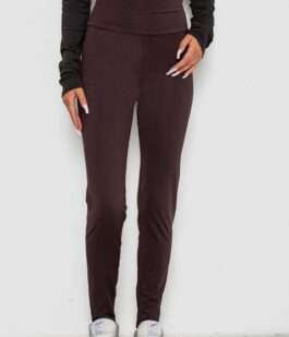 Лосины однотонные, цвет шоколадный, 238R58650