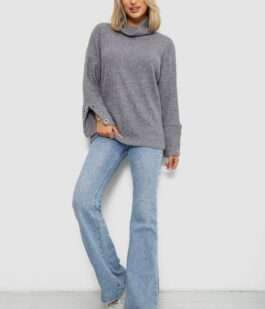 Гольф женский, цвет светло-серый, 257R111-1