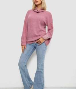 Гольф женский, цвет пудровый, 257R111-1