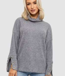 Гольф женский, цвет светло-серый, 257R111-1