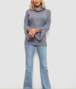 Гольф женский, цвет серо-синий, 257R111-1