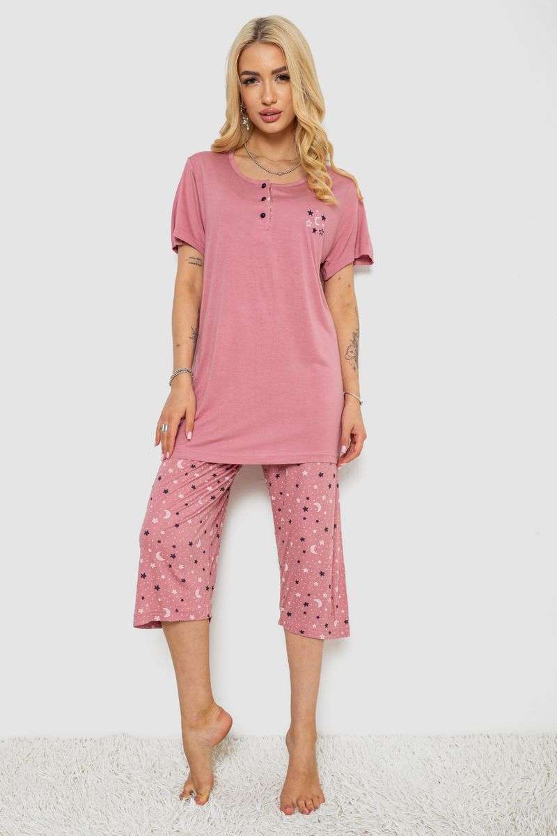 Пижама женская с принтом