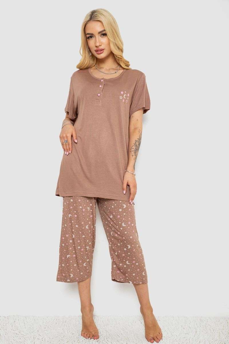 Пижама женская с принтом