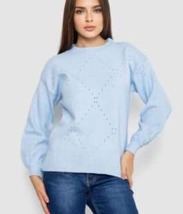 Свитер женский, цвет голубой, 244R2026-8