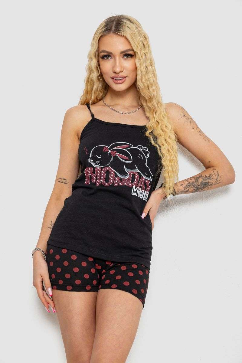 Пижама женская с принтом 238R2936