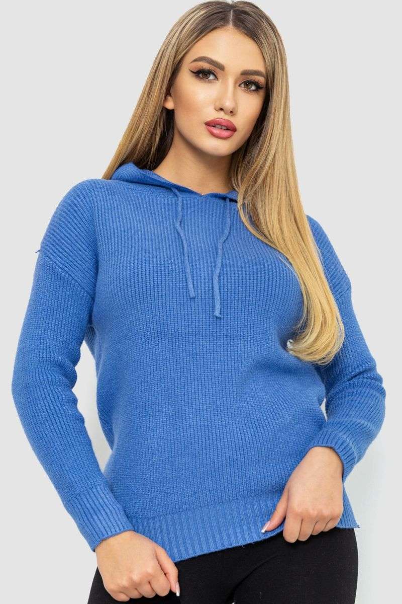 Кофта-батник женская с капюшоном