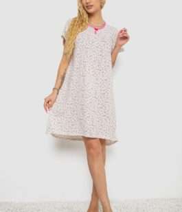 Ночная рубашка, цвет бело-розовый, 238R58367