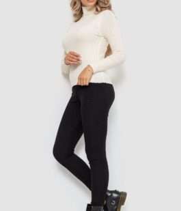 Гольф женский однотонный, цвет кремовый, 204R040