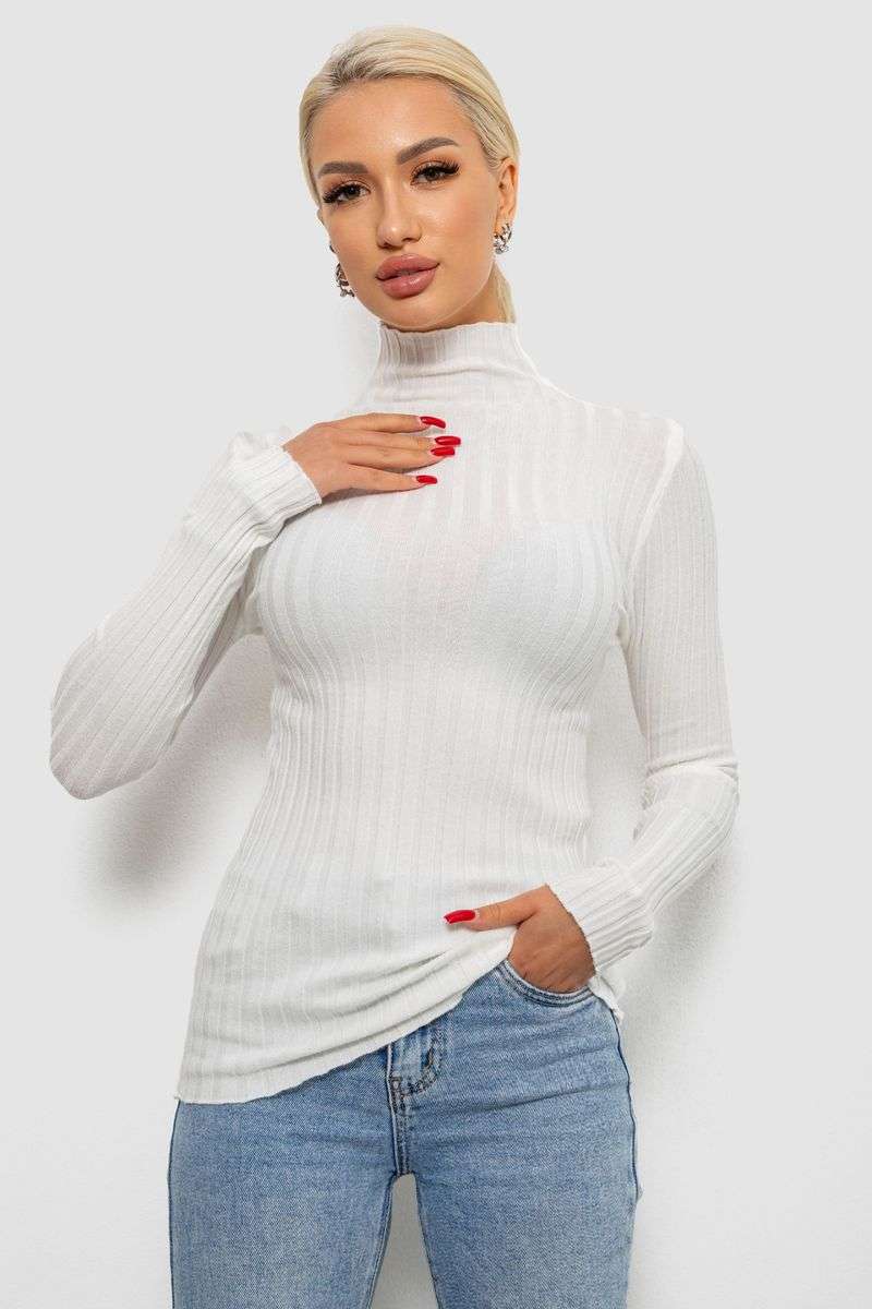 Гольф женский однотонный