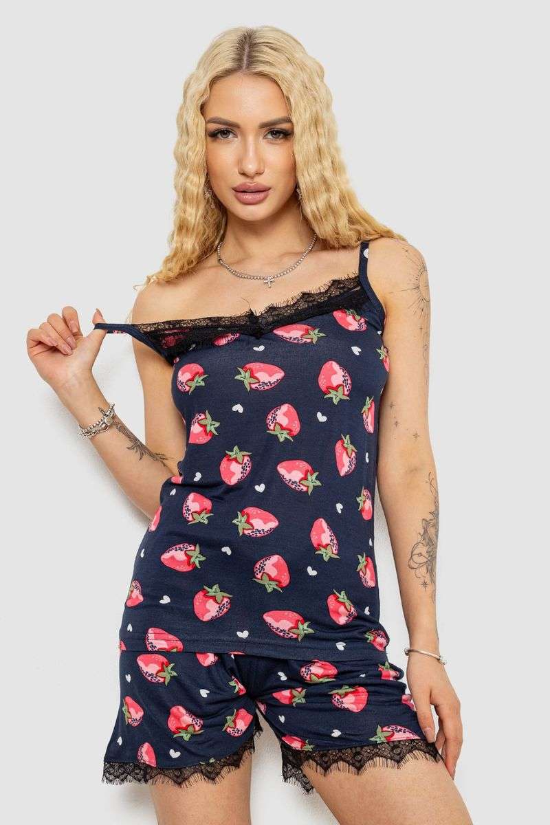 Пижама женская с принтом