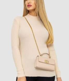 Кофта женская однотонная базовая, цвет светло-бежевый, 244R2032