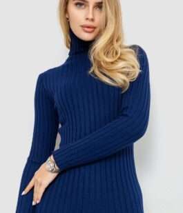 Гольф женский однотонный, цвет синий, 204R043