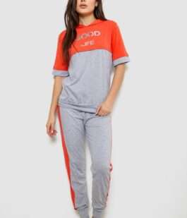 Пижама женская, цвет серый, 243R1488-008