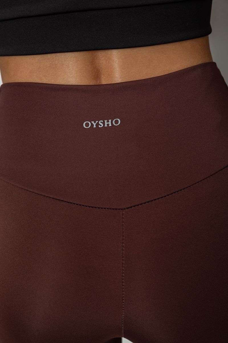 Лосины однотонные, цвет шоколадный, 238R57308 — изображение 5