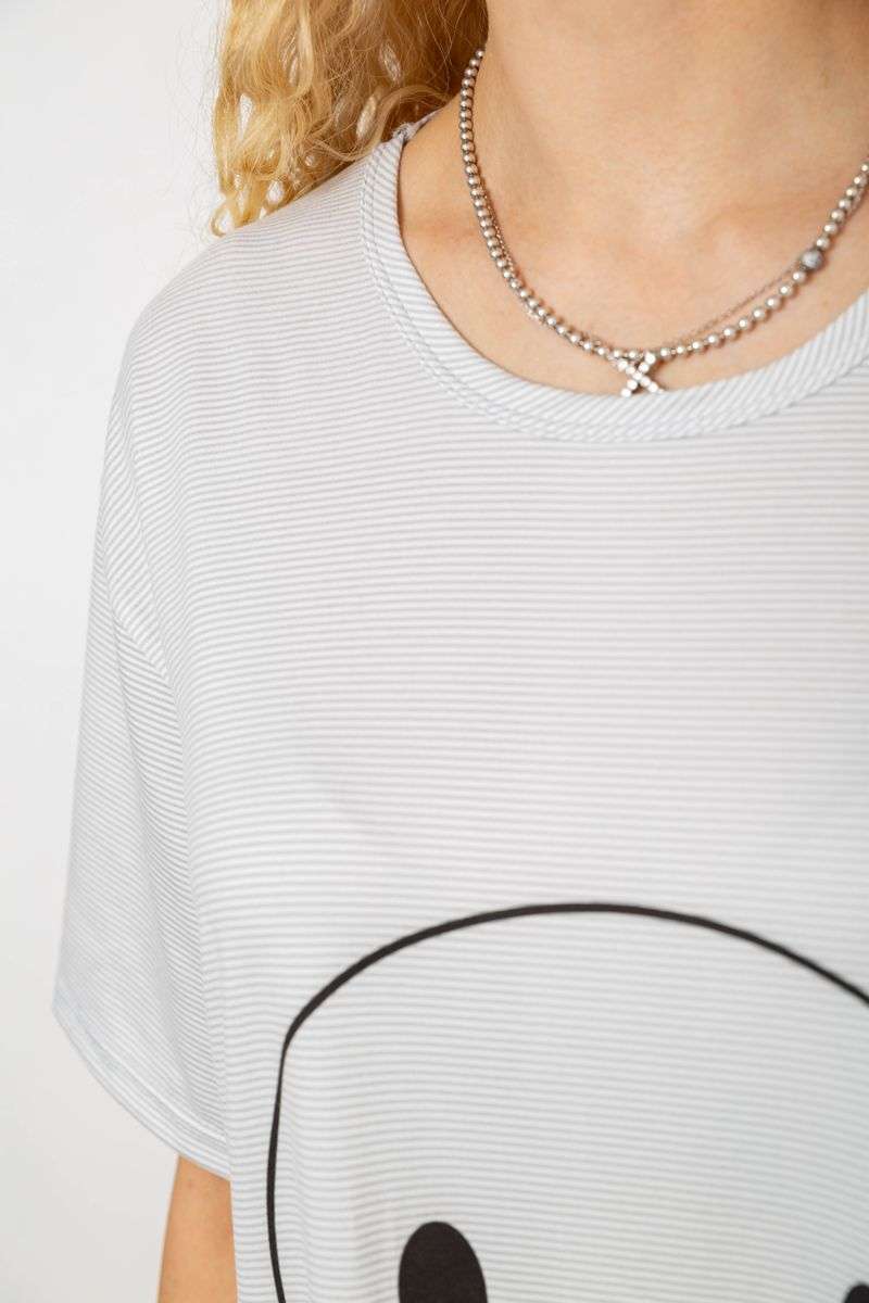 Ночная рубашка, цвет серо-белый, 238R335-2 — изображение 5