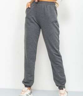 Спорт штаны женские демисезонные, цвет темно-серый, 206R001