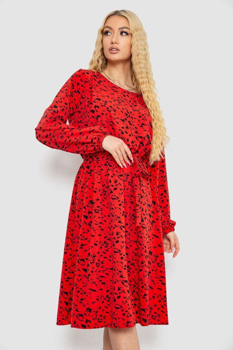 Платье с принтом софт