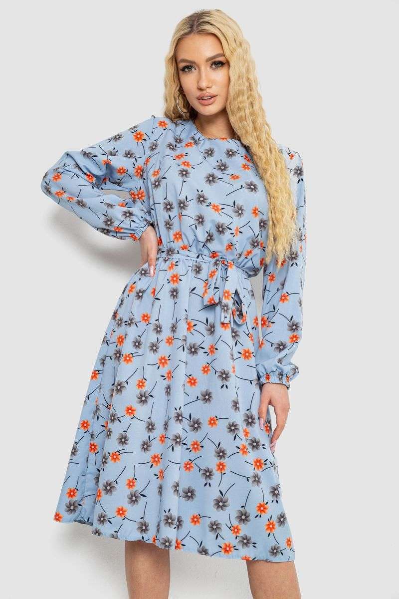 Платье с принтом софт