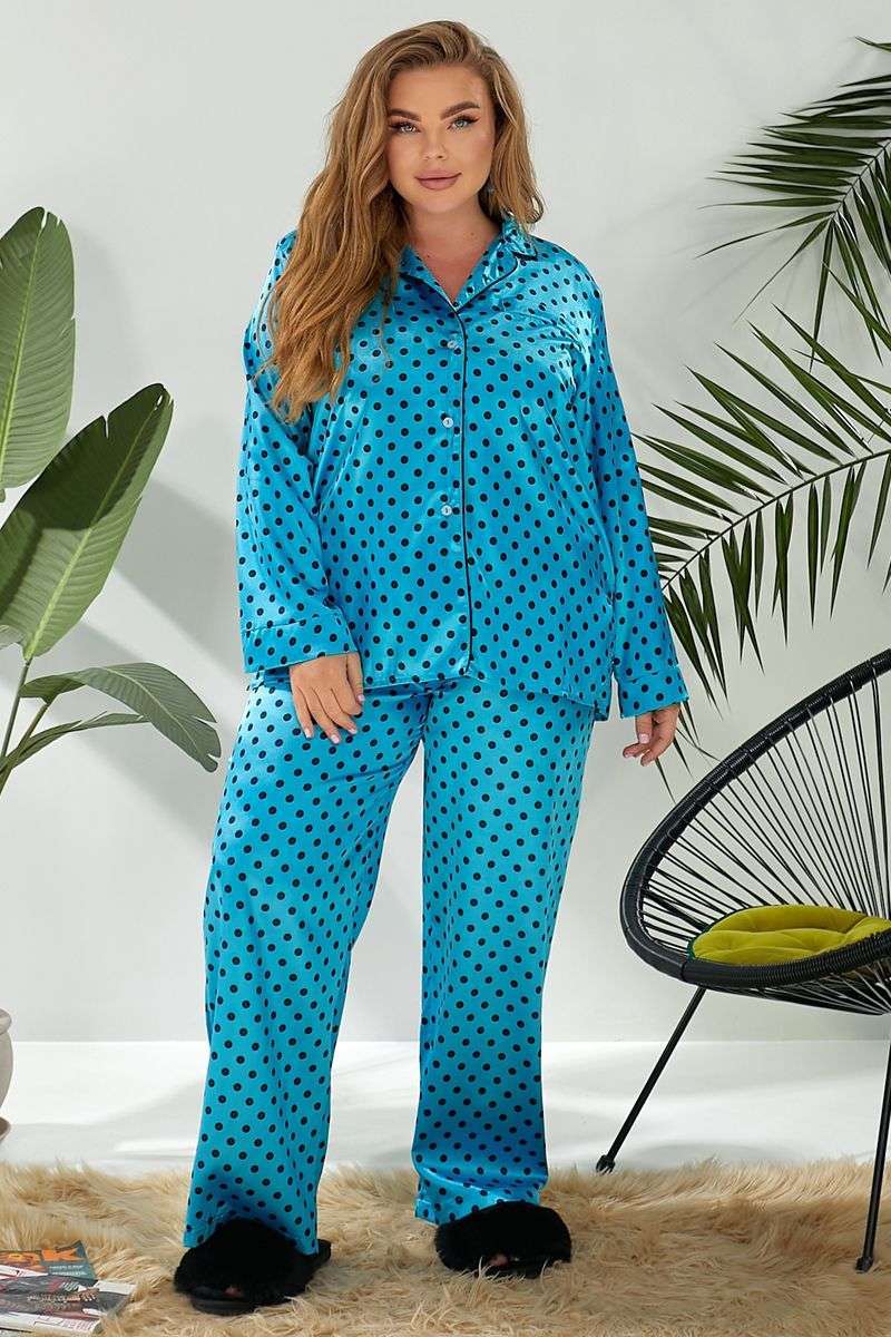 Пижама женская в горох