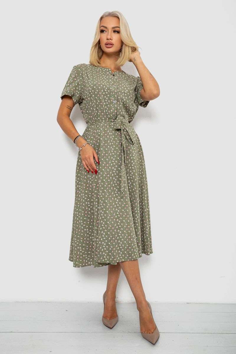 Платье софт с принтом