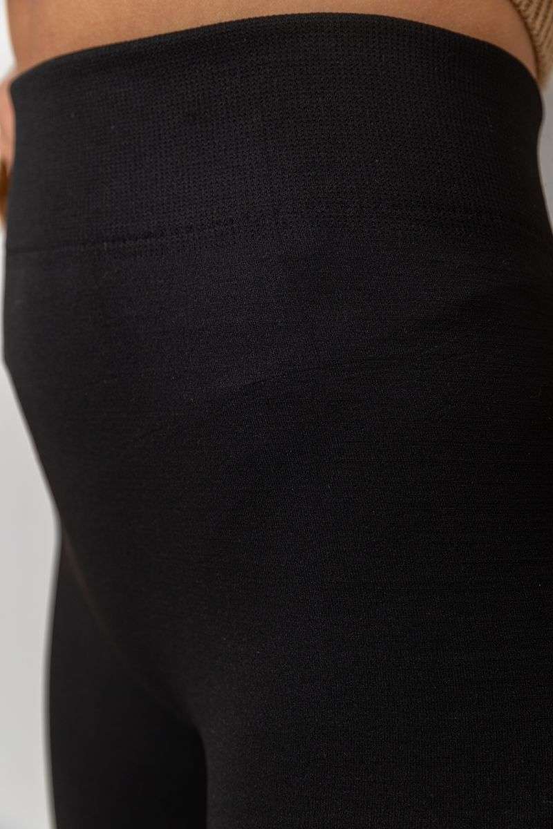 Лосины бесшовные на флисе, цвет черный, 139R822 — изображение 6