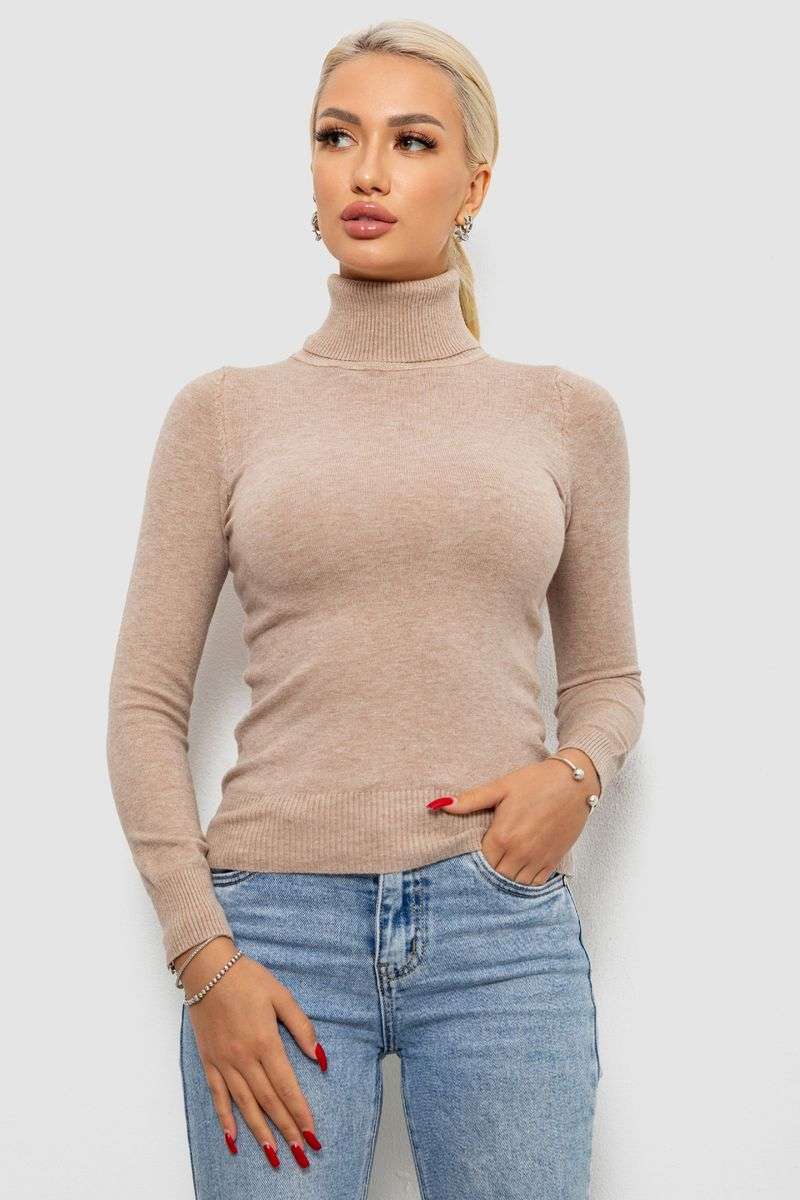 Гольф женский однотонный