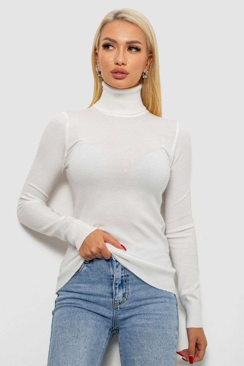 Гольф женский однотонный