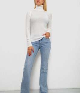 Гольф женский однотонный, цвет белый, 204R921