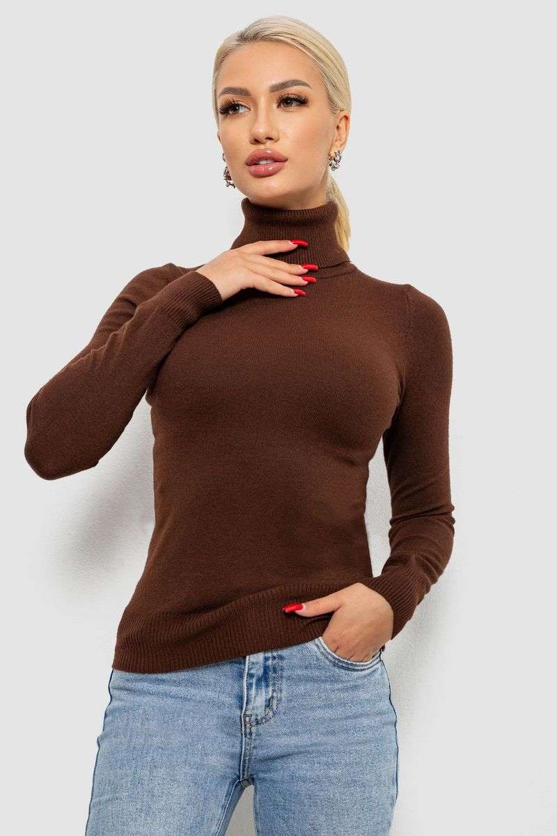 Гольф женский однотонный