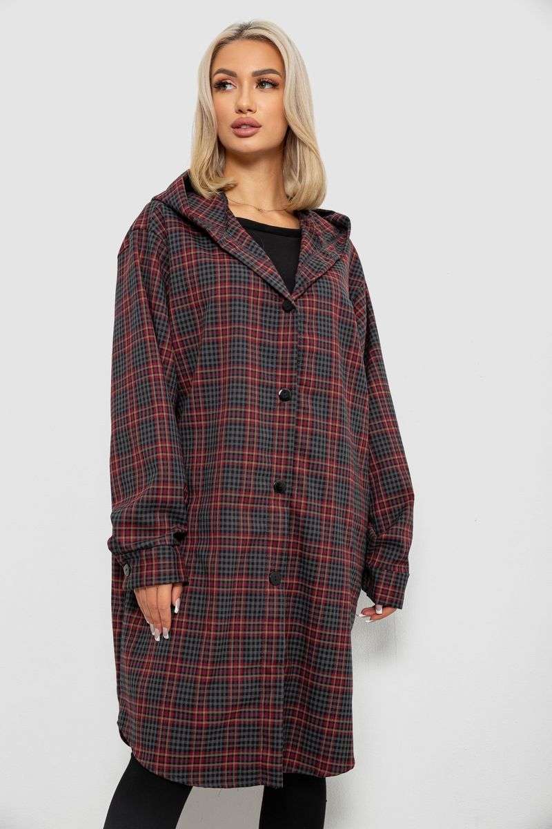 Кардиган женский в клетку