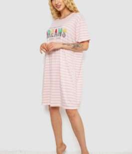 Ночная рубашка, цвет персиково-белый, 238R335-8