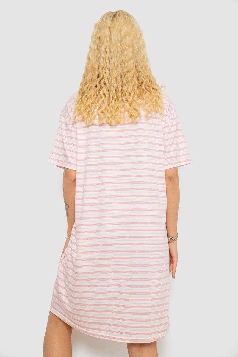 Ночная рубашка, цвет персиково-белый, 238R335-8 — изображение 4