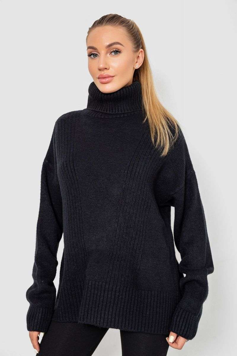 Свитер - гольф женский шерстяной