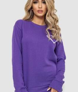 Свитшот женский, цвет фиолетовый, 238R57170