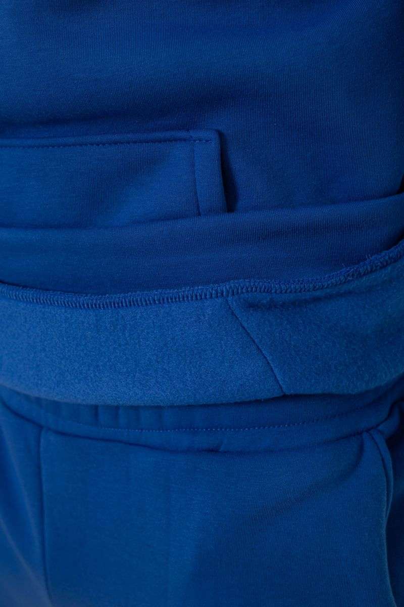 Спортивный костюм мужской на флисе, цвет электрик, 238R029 — изображение 6