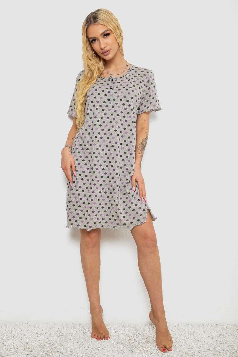 Ночная рубашка в горох