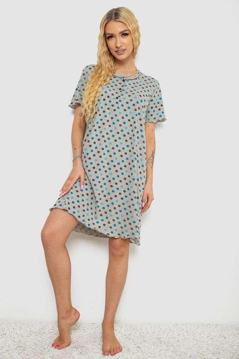 Ночная рубашка в горох