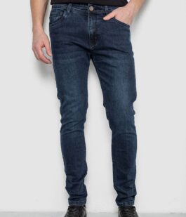 Джинсы мужские демисезонные, цвет темно-синий, 243R8689-6