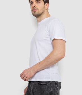 Футболка мужская с принтом, цвет белый, 241R1907
