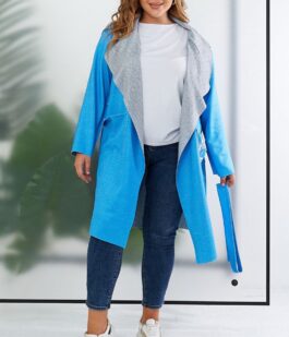 Кардиган женский, цвет голубой, 257R5012