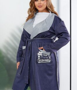 Кардиган женский, цвет синий, 257R5012