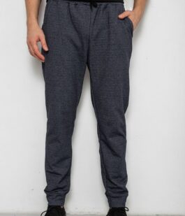 Спортивные штаны мужские на флисе, цвет серый, 238R135