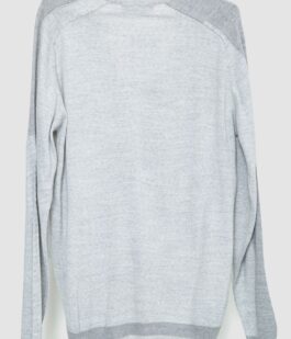 Кофта мужская на пуговицах, цвет серый, 244R6180