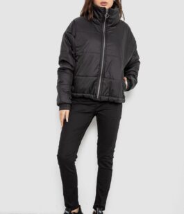 Куртка женская демисезонная, цвет черный, 102R5273