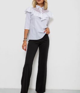 Блуза классическая 230R84-1, цвет Белый