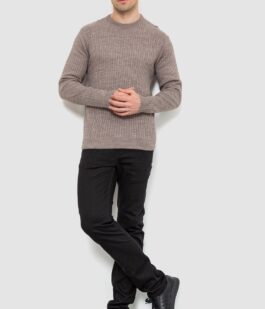 Свитер мужской, цвет мокко, 161R880