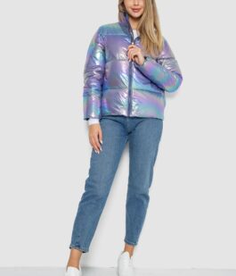 Куртка женская демисезонная плащевка, цвет разноцвет , 243R2022-2