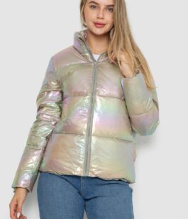 Куртка женская демисезонная плащевка, цвет бежевый, 243R2022-2