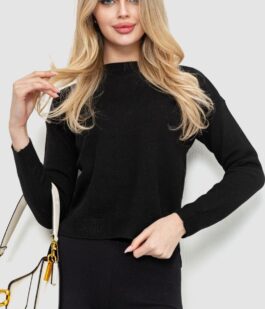 Свитер женский, цвет черный, 244R2027