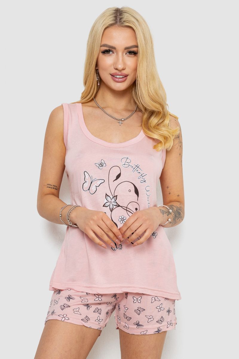 Пижама женская с принтом